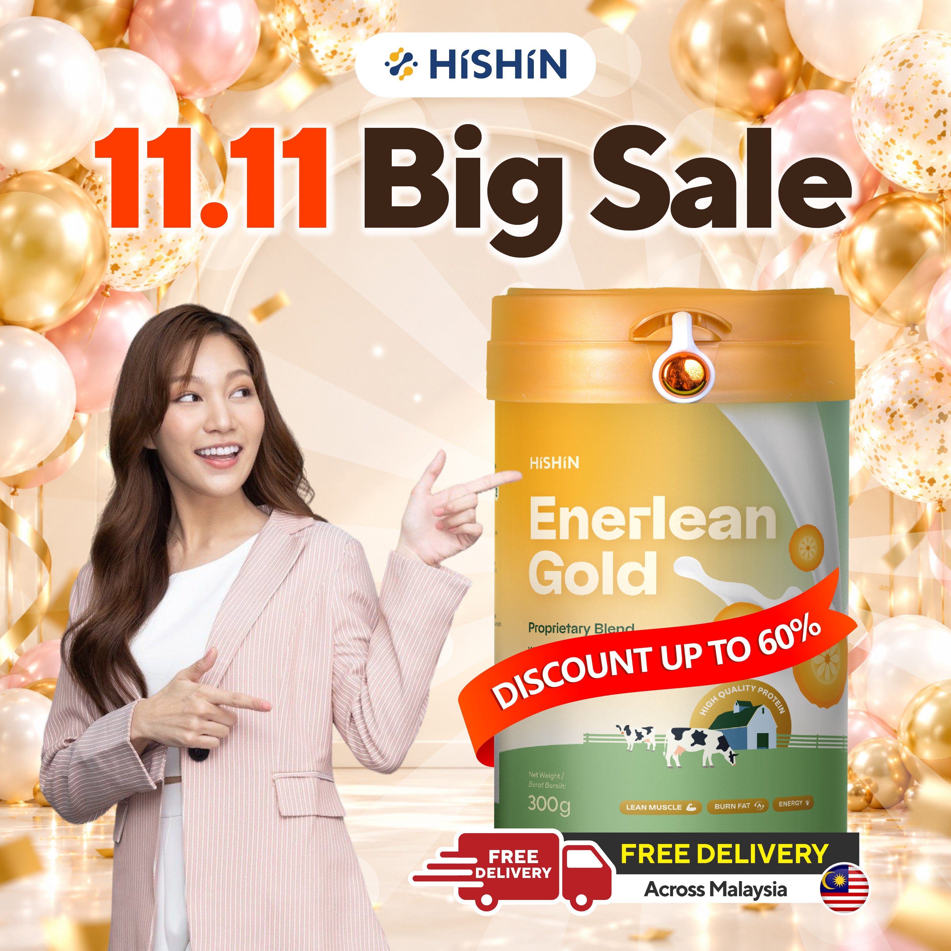 Enerlean Gold | Nutritious Mixed Meal Replacement