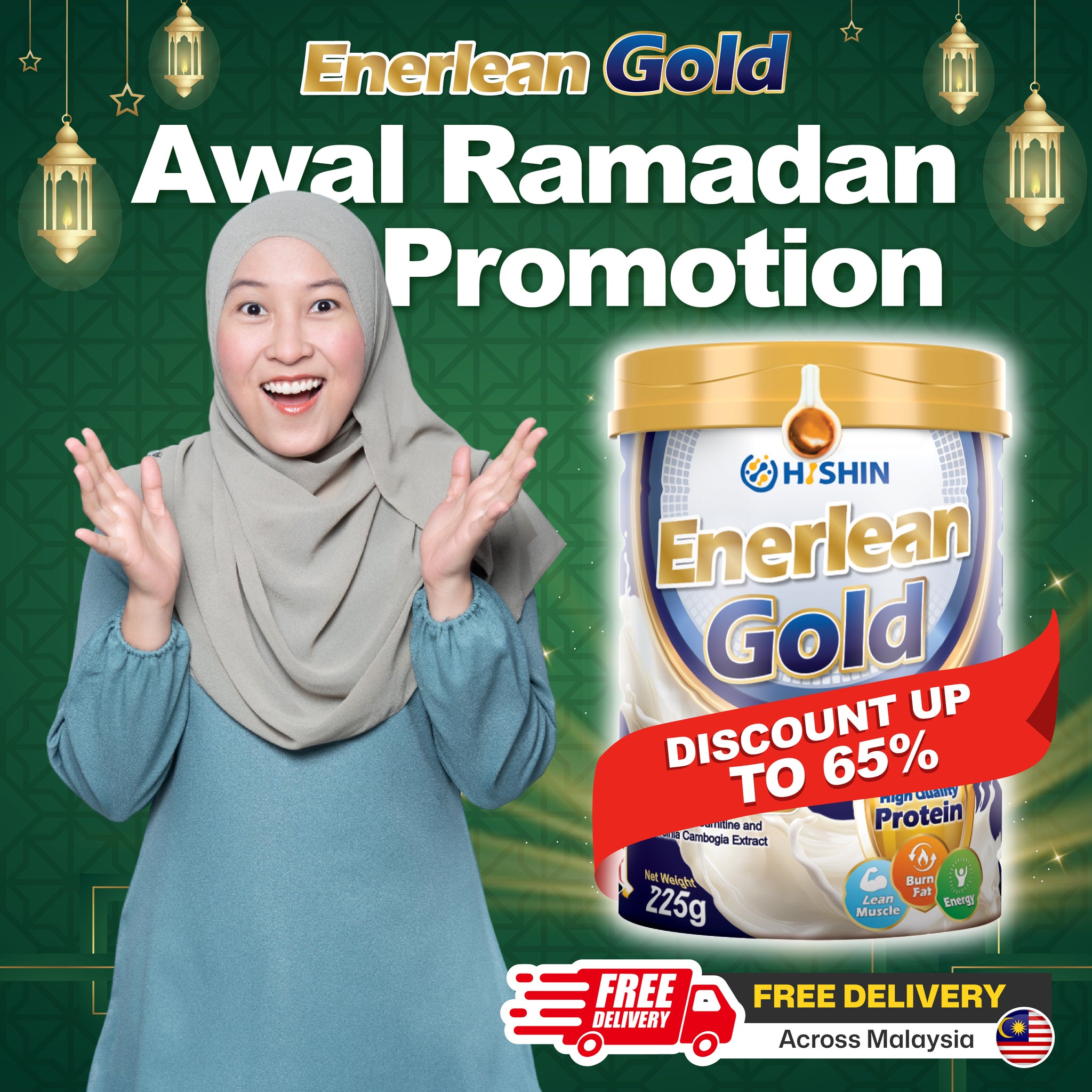 Enerlean Gold | Nutritious Mixed Meal Replacement