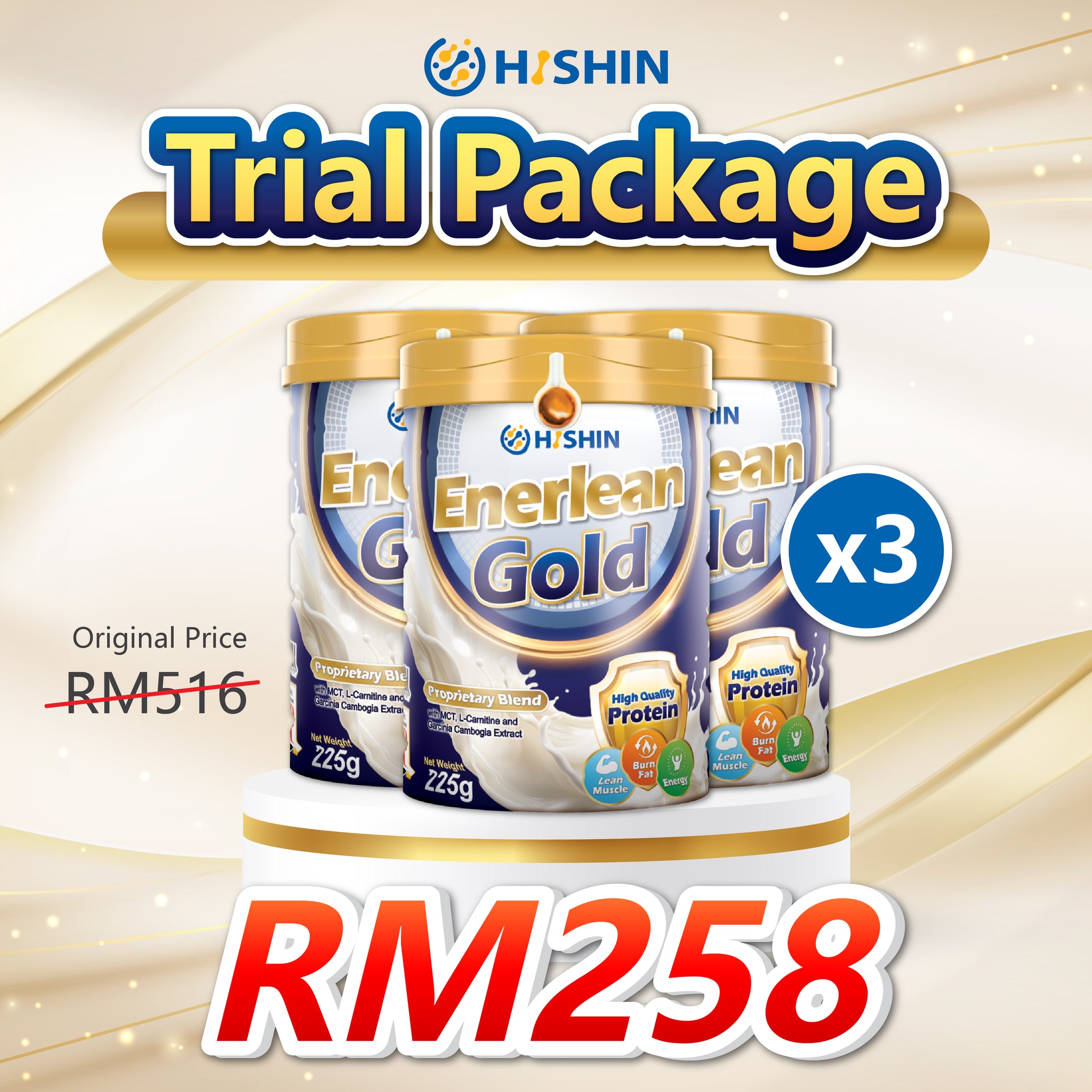 Enerlean Gold✨ Malaysia’s No 1 Nutritional Milk