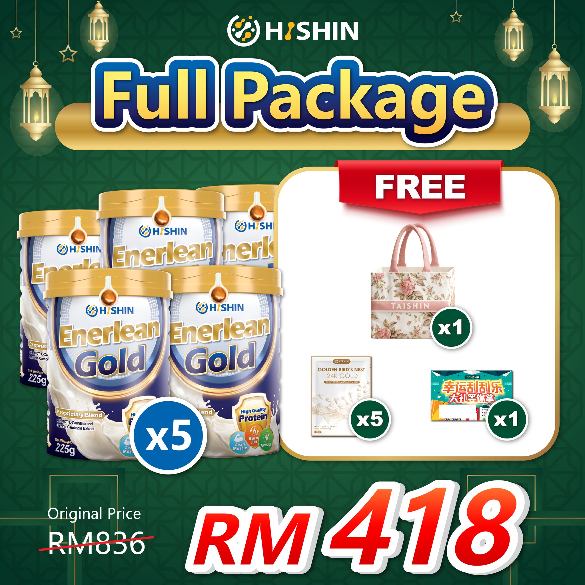 Enerlean Gold | Nutritious Mixed Meal Replacement