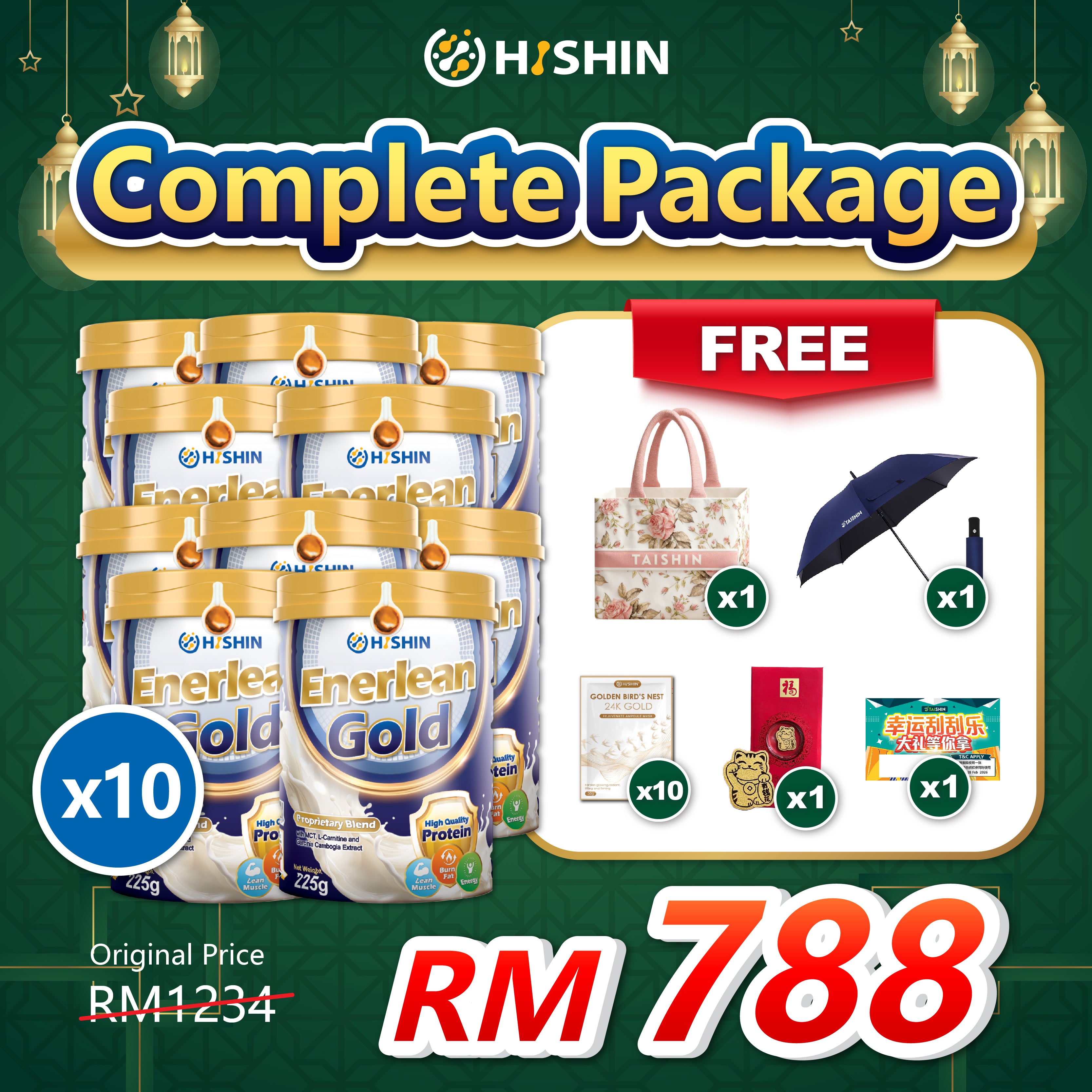 Enerlean Gold | Nutritious Mixed Meal Replacement