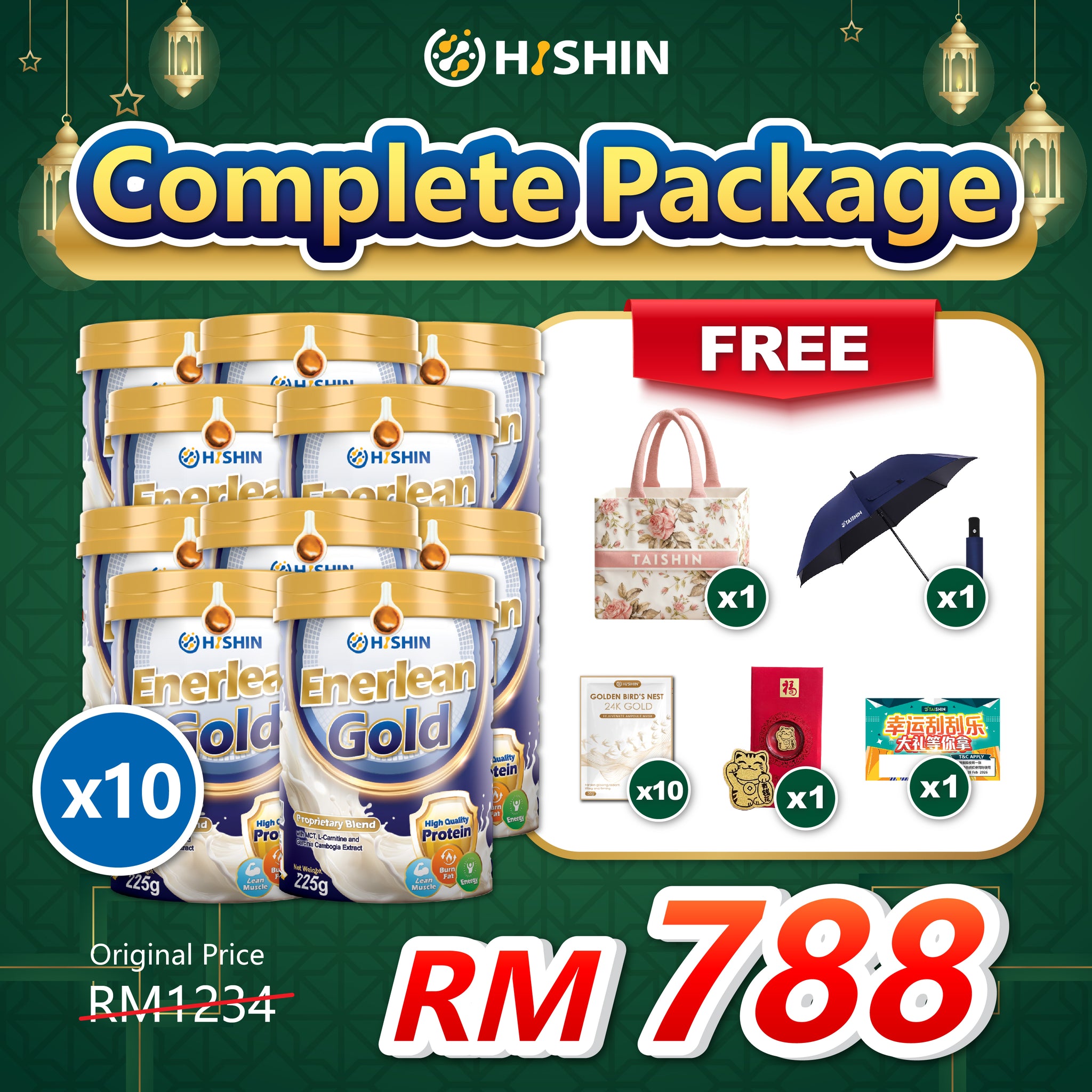 Enerlean Gold | Nutritious Mixed Meal Replacement