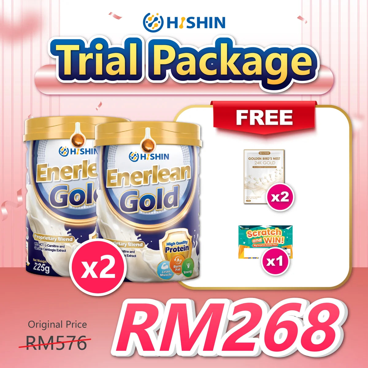 Enerlean Gold | Nutritious Mixed Meal Replacement