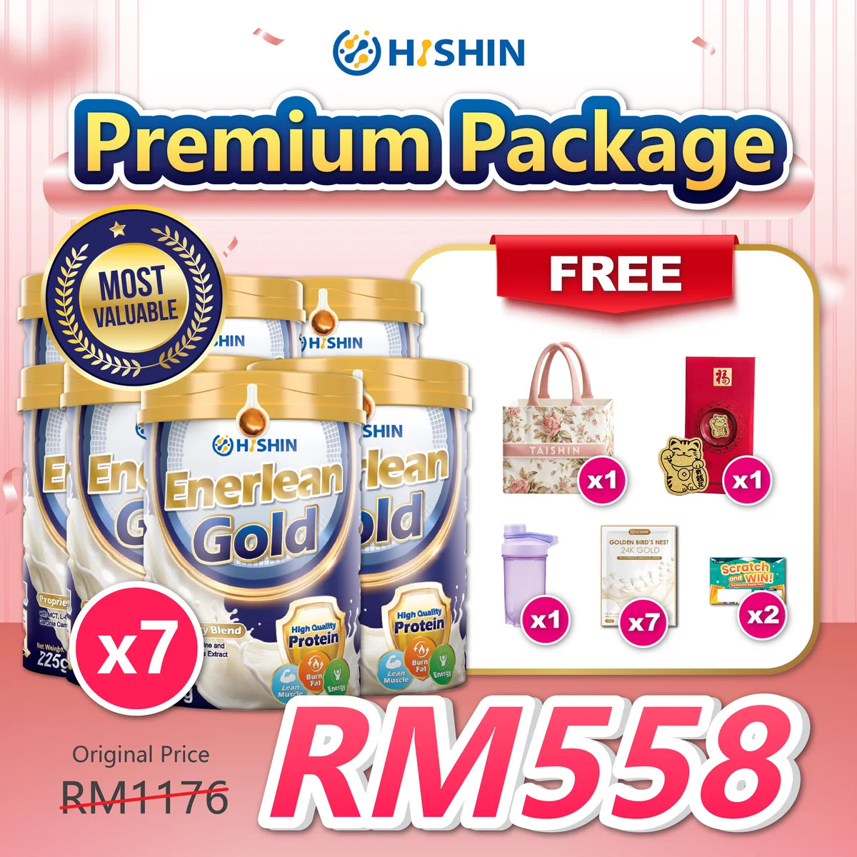 Enerlean Gold | Nutritious Mixed Meal Replacement