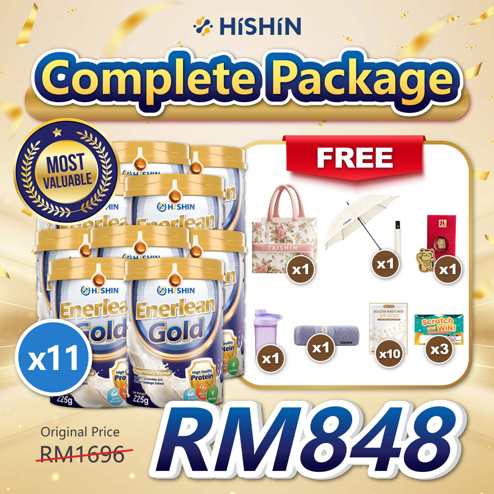 Enerlean Gold | Nutritious Mixed Meal Replacement
